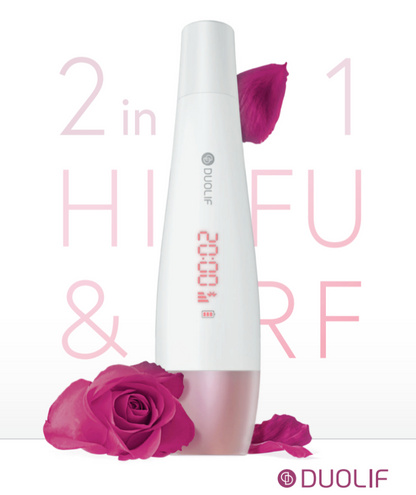 DUOLIF 2-in-1 HIFU (3mm) + RF gezichtslift apparaat