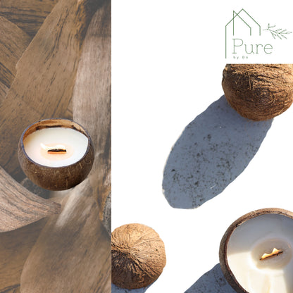 Kokosnoot Kaars